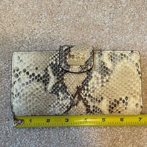 Coach skinny wallet